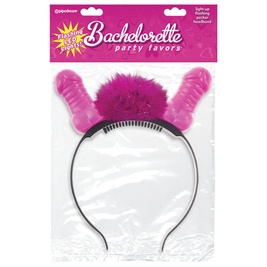 Bachelorette Party Favors Flashing Light-Up  Pecker Headband - UABDSM