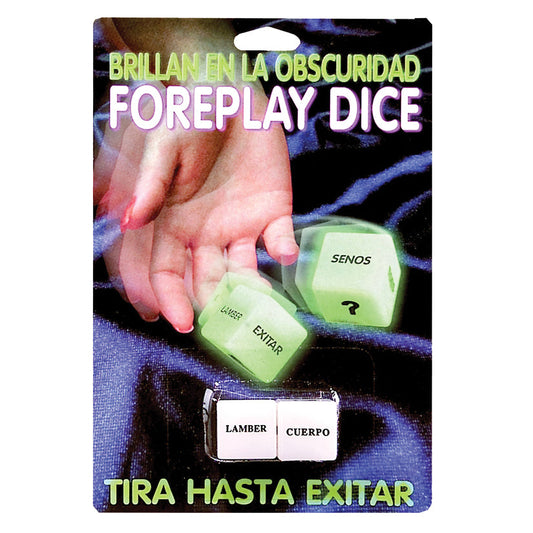 Foreplay Dice - Spanish Version - 24 Count Display - UABDSM