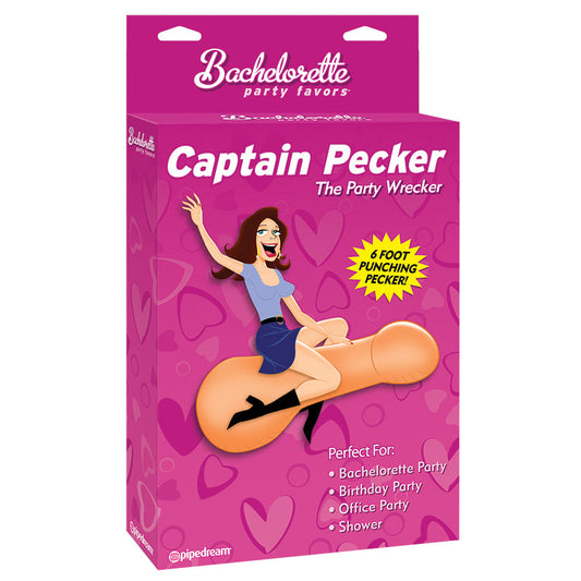 Captain Pecker Inflatable Party Pecker - UABDSM