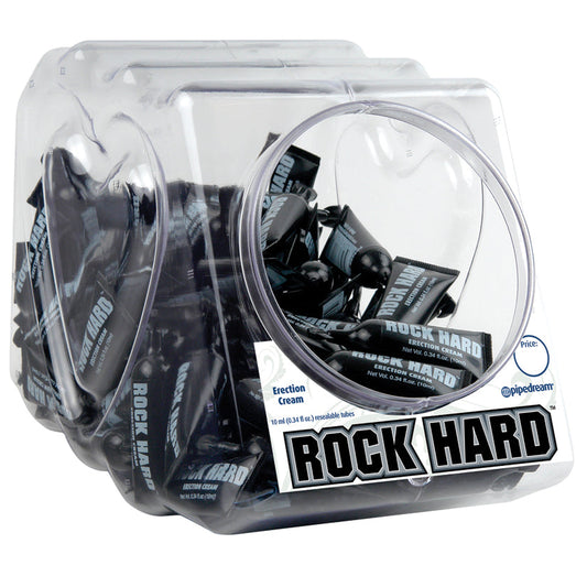 Rock Hard 10 ml. 100 Count Fishbowl - UABDSM
