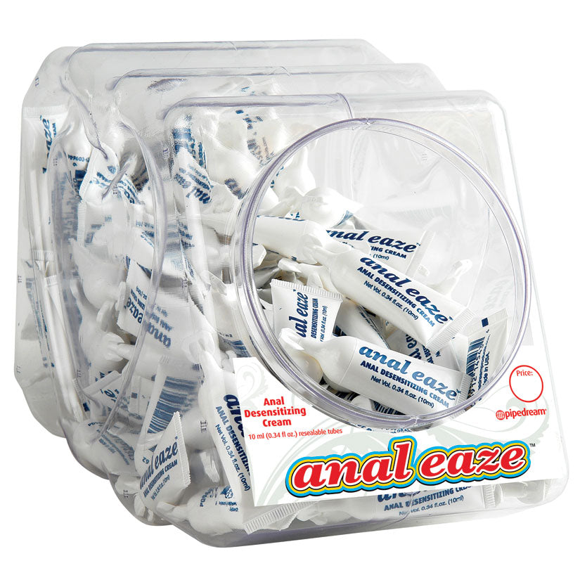 Anal Eaze 10 ml. 100 Count Fishbowl - UABDSM