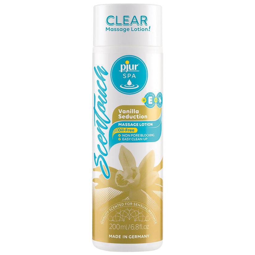 Pjur Spa Clear Massage Lotion-Vanilla Seduction 6.8oz - UABDSM
