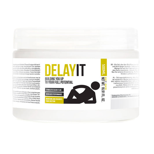 Delay It Building You Up To Your Full Potential Gel 500 ml - UABDSM