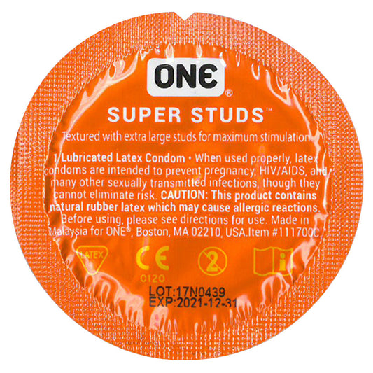 ONE Super Studs Condoms (Bulk) - UABDSM