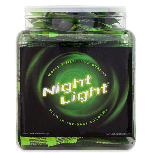 Night Light Condoms Bowl of 144 - UABDSM
