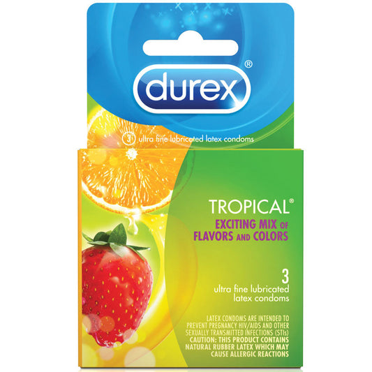 Durex Tropical Condoms (3 Pack) - UABDSM