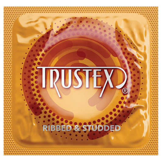 Trustex Ribbed & Studded Condoms- 1000 Piece Box - UABDSM