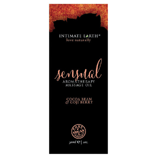 Intimate Earth Aromatherapy Oil Sensual-Cocoa Bean Goji 1oz Foil - UABDSM
