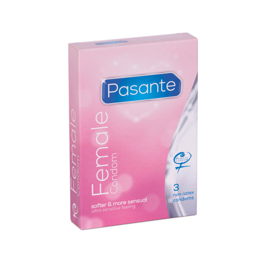 Pasante Female Condoms 3pcs - UABDSM