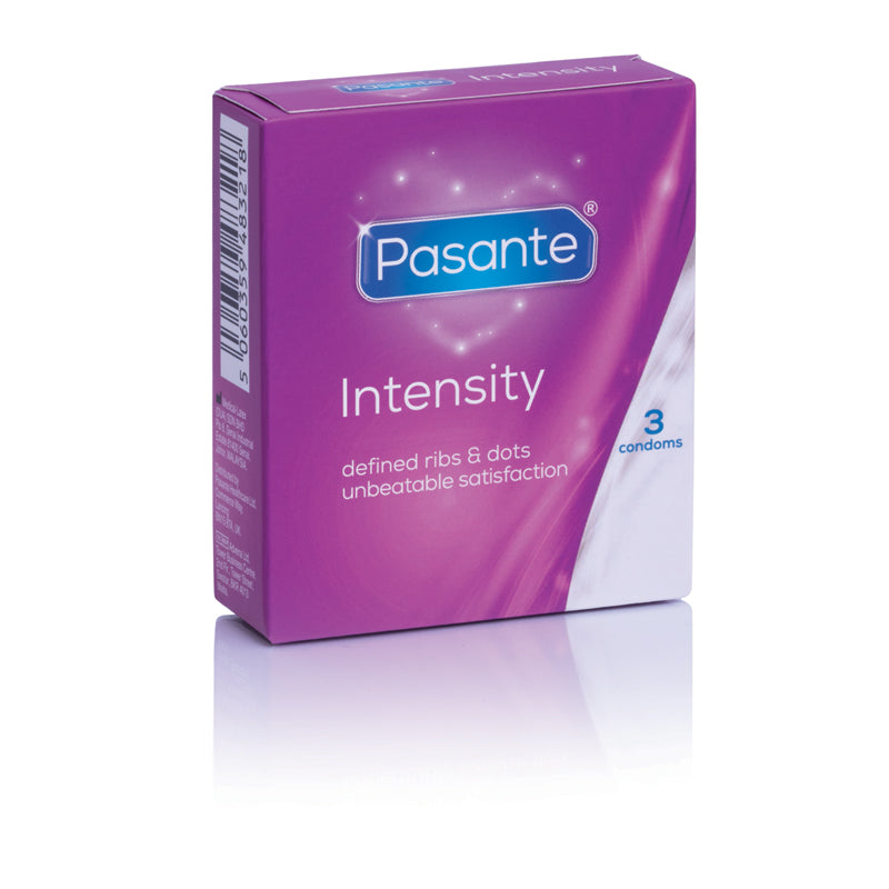 Pasante Intensity Condoms 3pcs - UABDSM