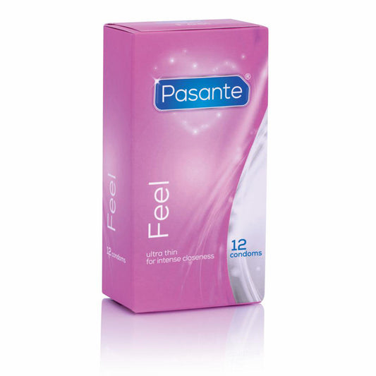 Pasante Sensitive Feel Condoms - 12 Condoms - UABDSM