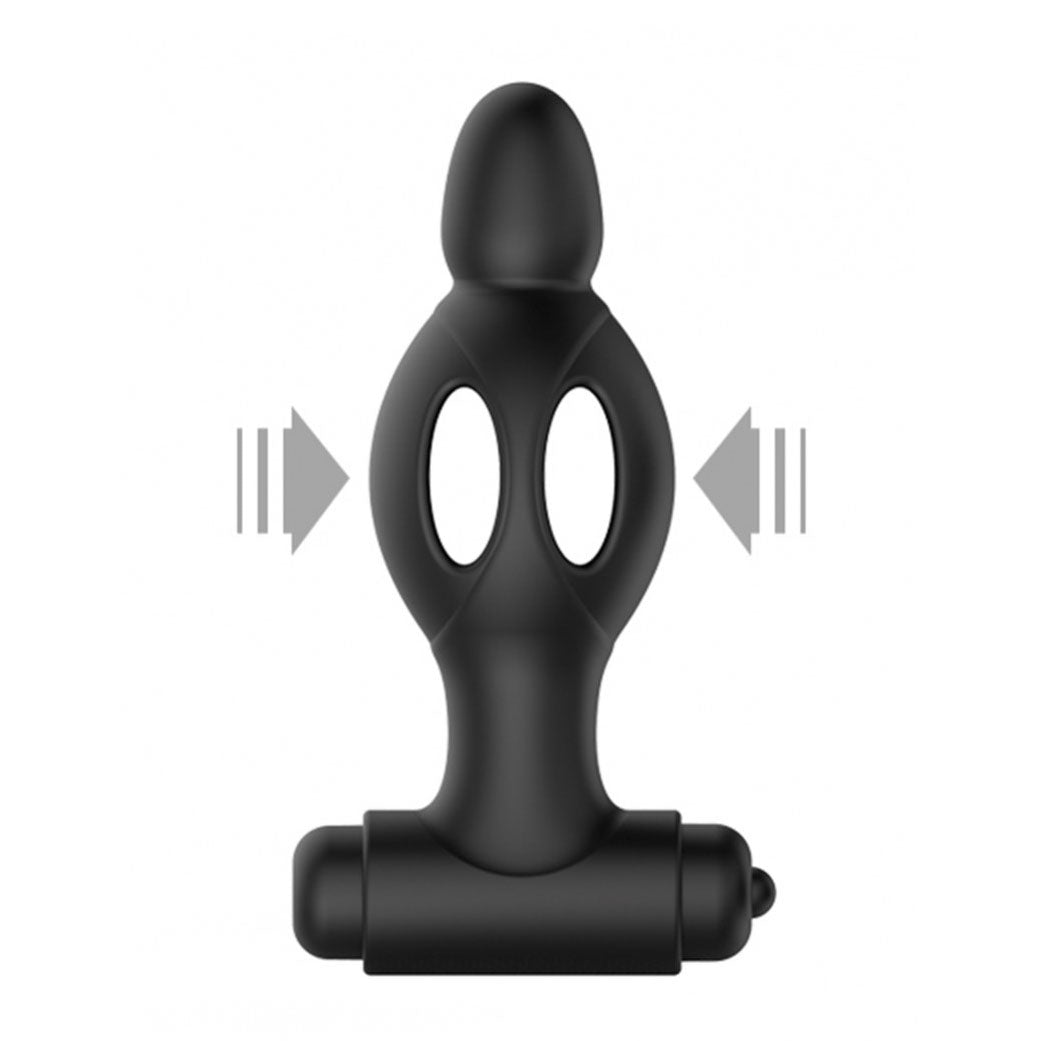 Mr Play Silicone Vibrating Anal Plug - UABDSM