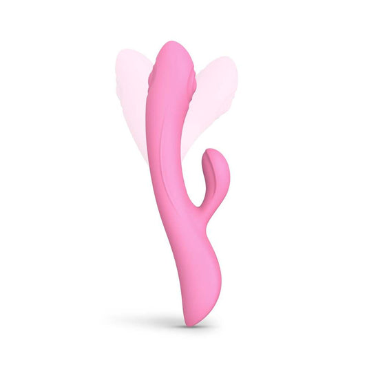 Love To Love Bunny And Clyde Tapping Rabbit Vibrator Pink - UABDSM