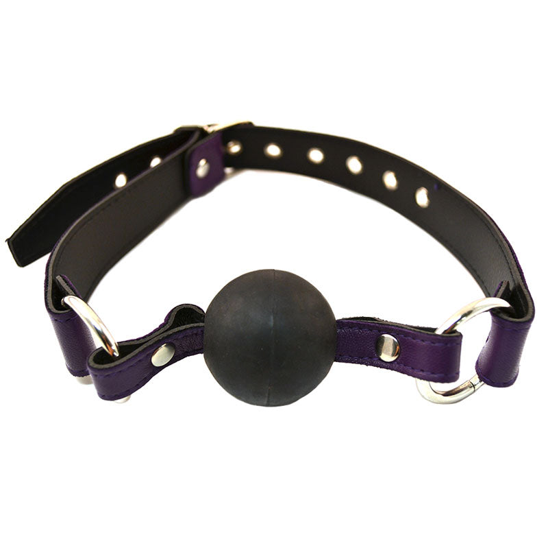 Rouge Garments Ball Gag Purple - UABDSM