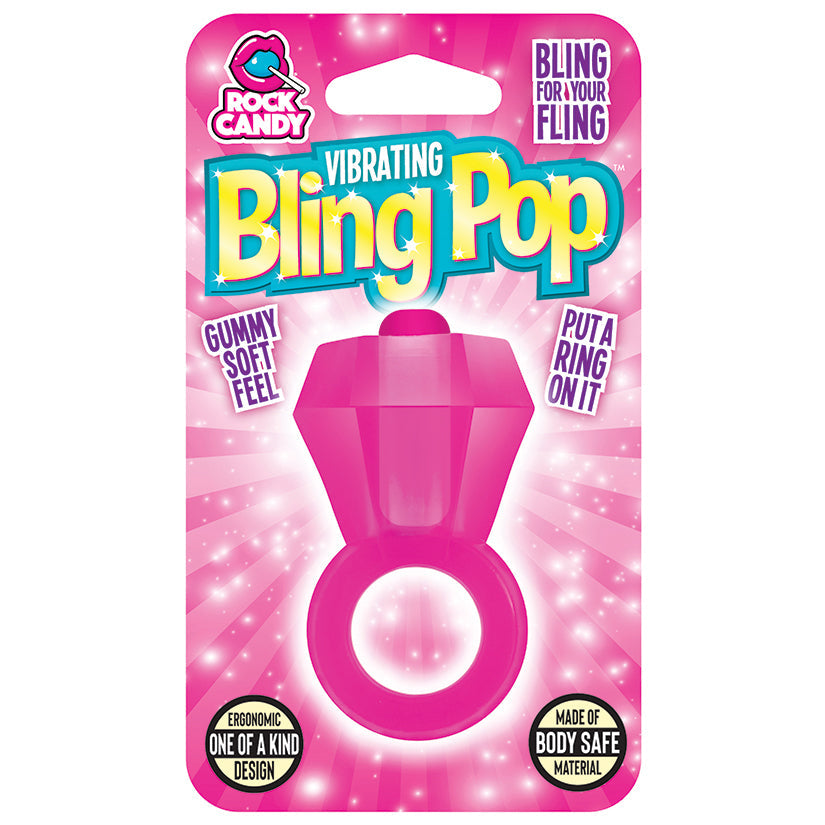 Rock Candy Gummy Collection Bling Pop Ring-Pink - UABDSM