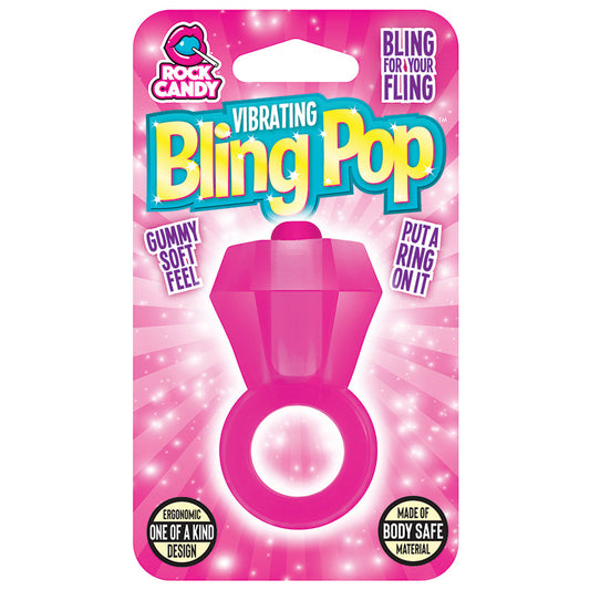 Rock Candy Gummy Collection Bling Pop Ring-Pink - UABDSM