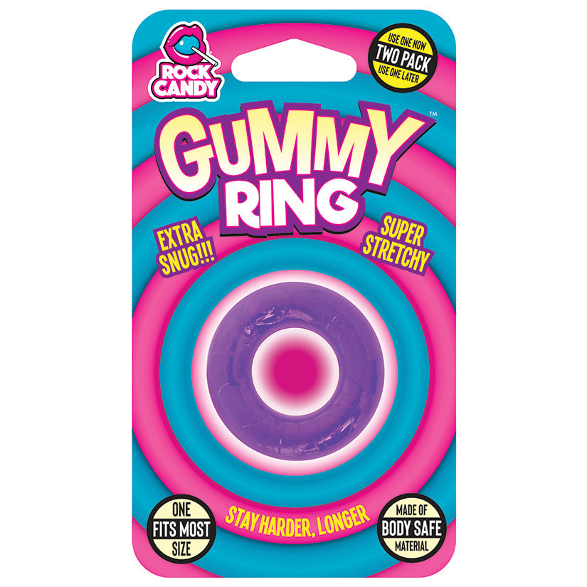 Rock Candy Gummy Collection Gummy Ring-Purple - UABDSM