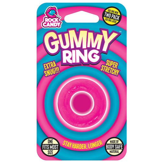 Rock Candy Gummy Collection Gummy Ring-Pink - UABDSM