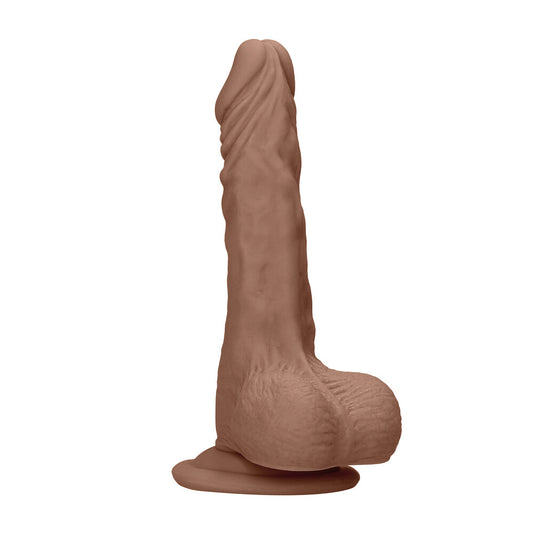 RealRock 7 Inch Dong With Testicles Flesh Tan - UABDSM