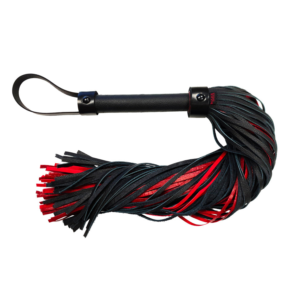 Rouge Garments Leather Croc Print Flogger - UABDSM