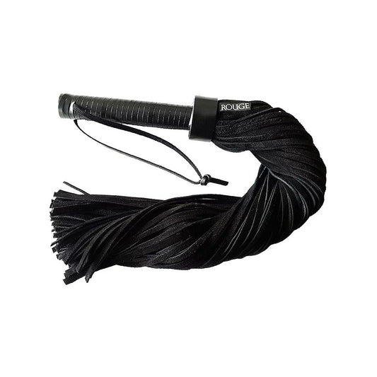 Rouge Leather Handle Suede Flogger - UABDSM