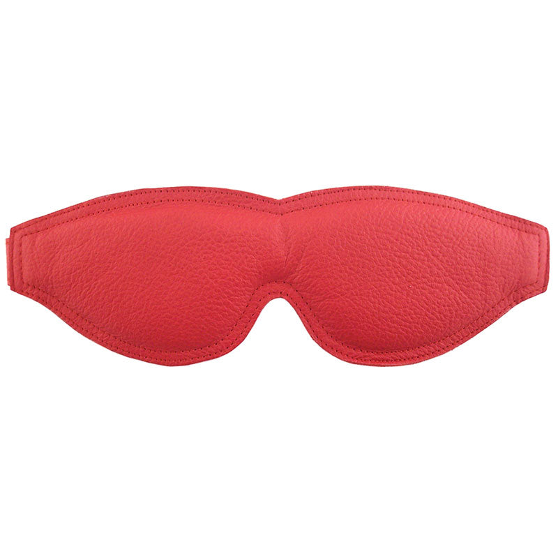 Rouge Garments Large Red Padded Blindfold - UABDSM