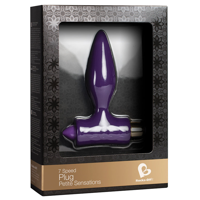 Petitie Sensations Plug 7 Speed-Purple - UABDSM