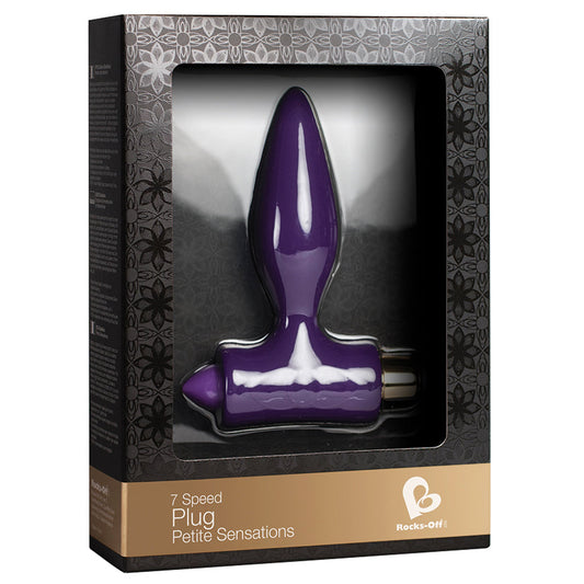 Petitie Sensations Plug 7 Speed-Purple - UABDSM