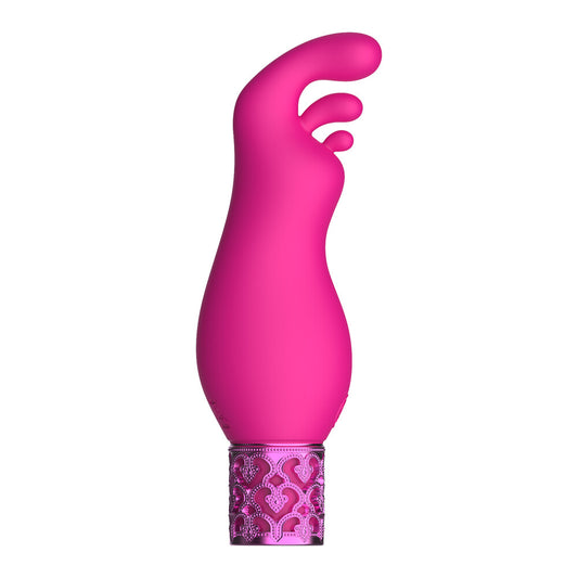 Royal Gems Exquisite Rechargeable Silicone Bullet Pink - UABDSM