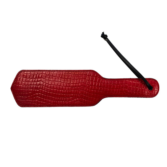Rouge Garments Leather Croc Print Paddle - UABDSM