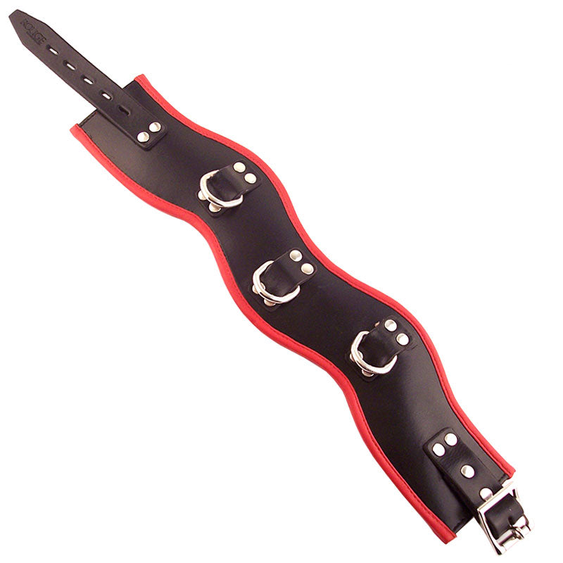 Rouge Garments Black And Red Padded Posture Collar - UABDSM