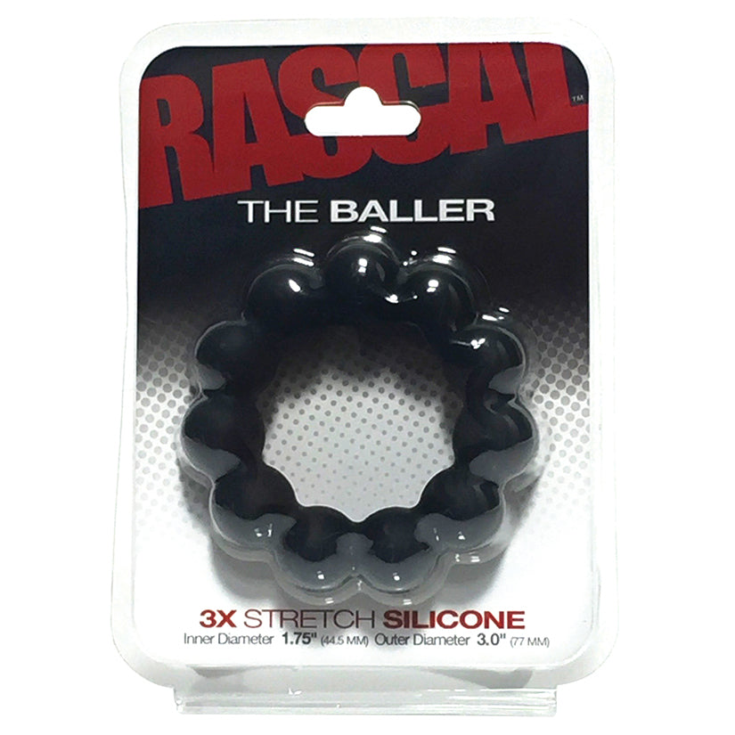 Rascal The Baller Cockring-Black - UABDSM