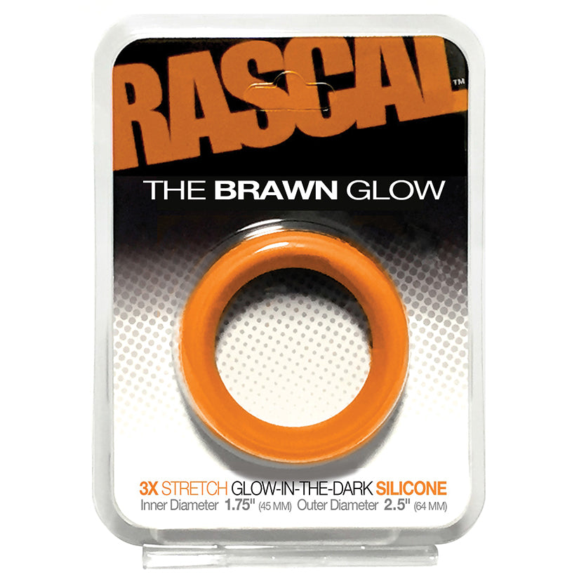 Rascal The Brawn Cockring-Glow Orange - UABDSM