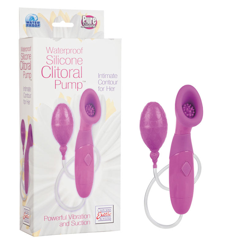 Waterproof Silicone Clitoral Pump Pink - UABDSM