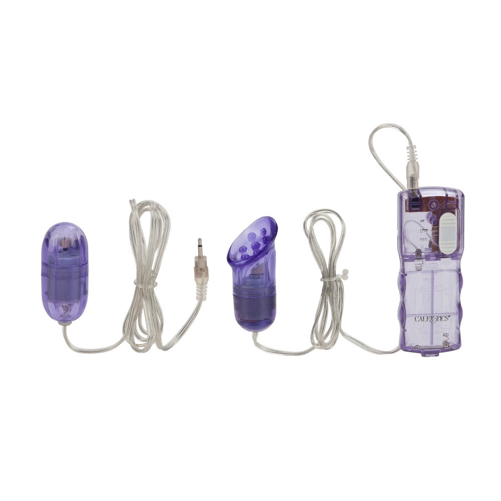 Double Play Vibrating Egg And Clitoral Stimulator - UABDSM