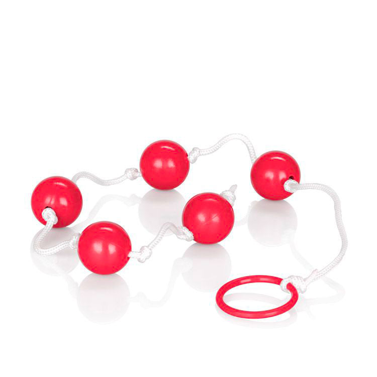 Medium Pleasure Anal Beads Assorted Colours - UABDSM