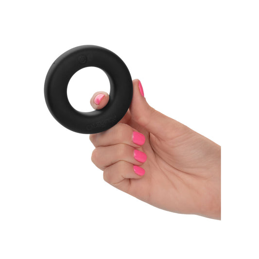 Link Up Optimum Vibrating Cock Ring Set Black - UABDSM