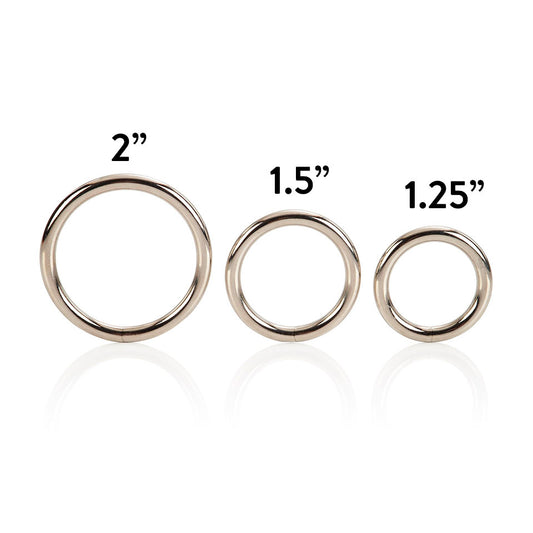 3 Piece Silver Ring Set - UABDSM