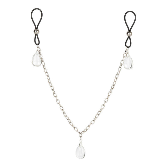Nipple Play Non Piercing Nipple Chain Jewellery  Crystal - UABDSM