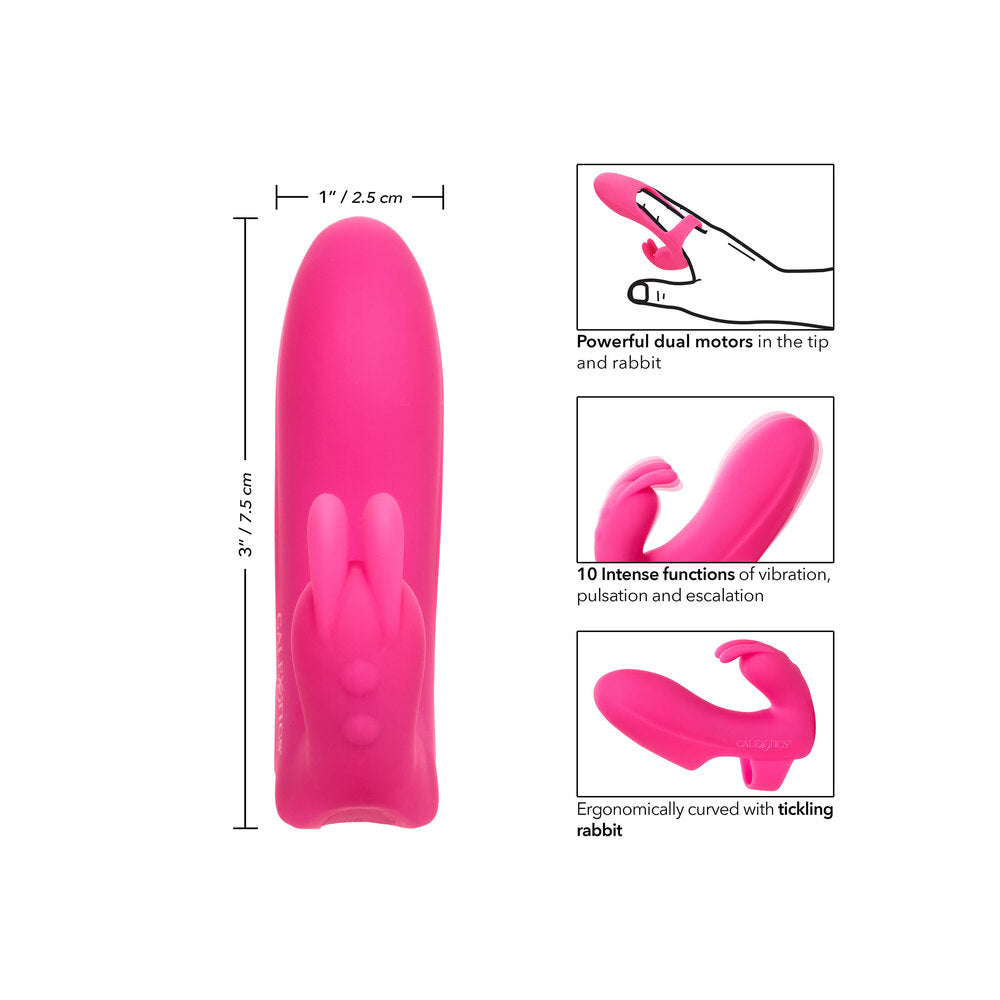 Marvelous Pleaser Rabbit Finger Vibrator - UABDSM