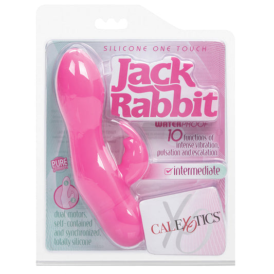 Silicone Jack Rabbit One Touch - Pink - UABDSM