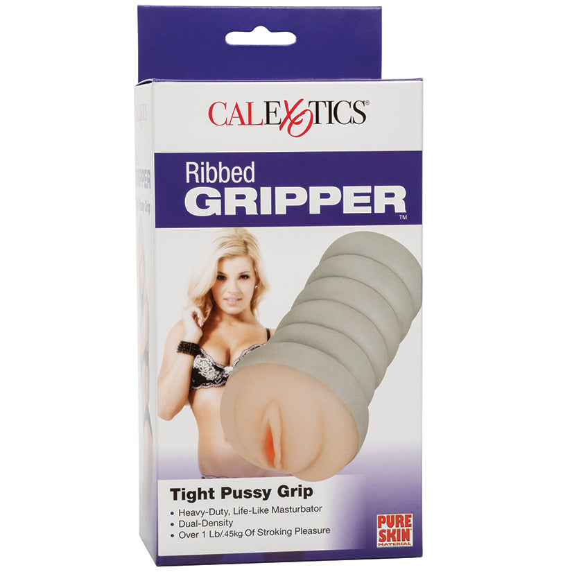 Ribbed Gripper Tight Pussy-Ivory - UABDSM