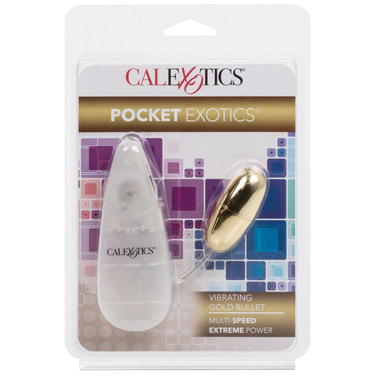 Pocket Exotics Vibrating Gold Bullet - UABDSM