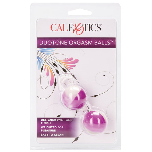 Duotone Orgasm Balls - Purple & White - UABDSM