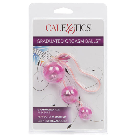 Graduated Orgasam Balls - Pink - UABDSM
