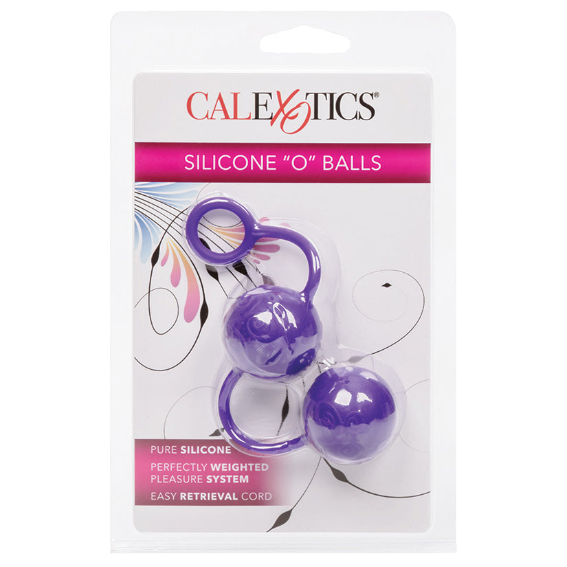 Posh Silicone O Balls-Purple - UABDSM