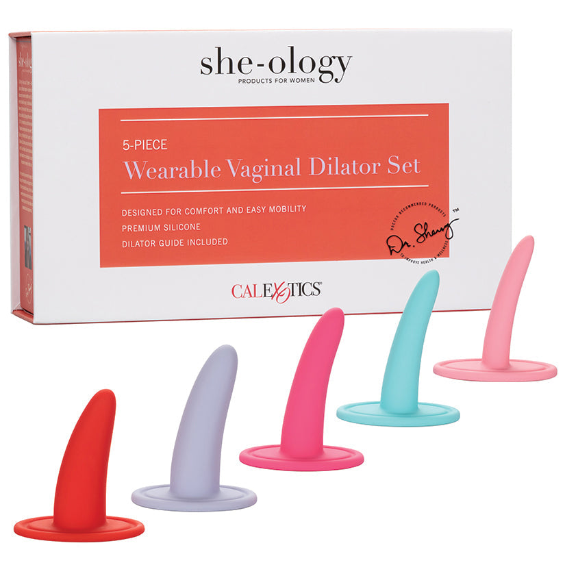 She-ology 5 Piece Wearable Vaginal Dilator Set - UABDSM