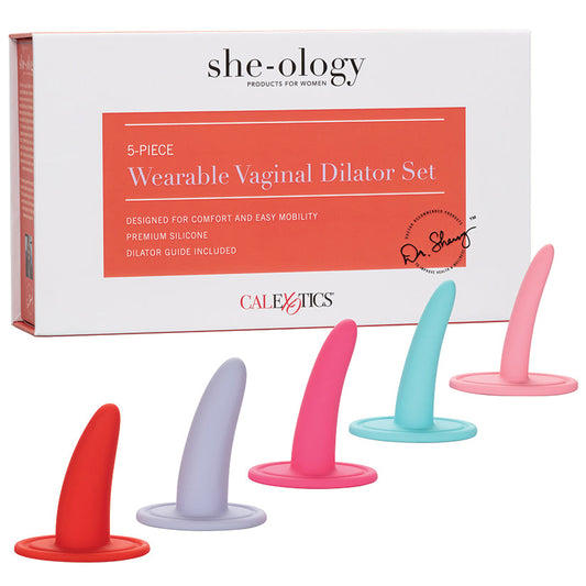 She-ology 5 Piece Wearable Vaginal Dilator Set - UABDSM