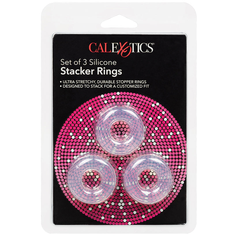 Set of 3 Silicone Stacker Rings - UABDSM