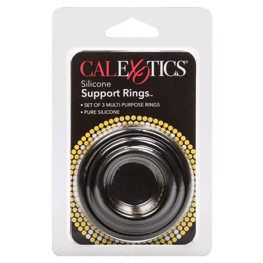 Silicone Support Rings - Black - UABDSM